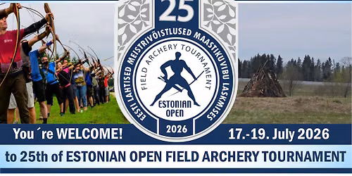 25th of ESTONIAN OPEN Field Archery Tournament