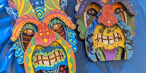 Boruca Mask Laser Workshop with Ricardo Solis