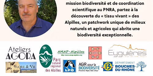 Conf\u00e9rence- Le tissu vivant des Alpilles