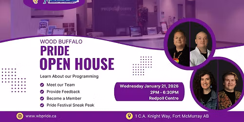 Wood Buffalo Pride Open House