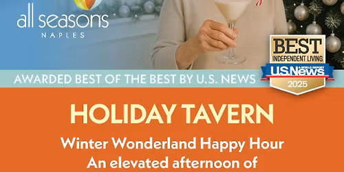 Holiday Tavern Happy Hour at All Seasons Naples