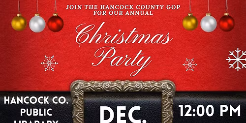 Hancock County Republican Christmas Party