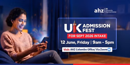UK Admission Fest - Sept 2026 Intake