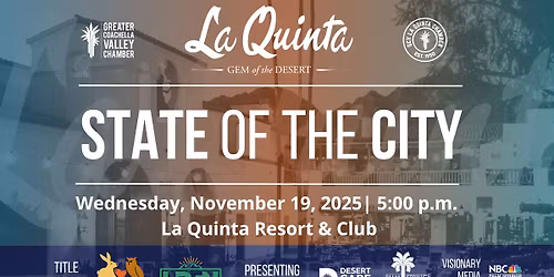 La Quinta State of the City, Business Awards and Expo