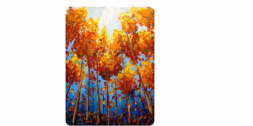 Calgary\u2019s Paint & Sip Experience at Raw Canvas: Level 1 - Easy