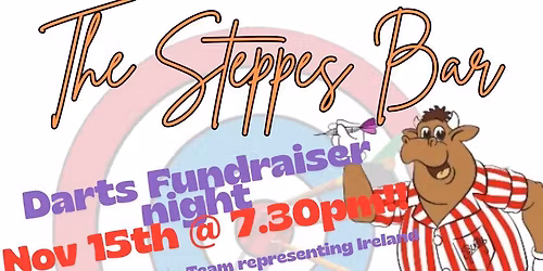 Darts Fundraiser for Junior Darts team representing Ireland in Gibraltar