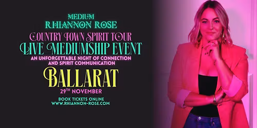 Live Mediumship Event - Ballarat