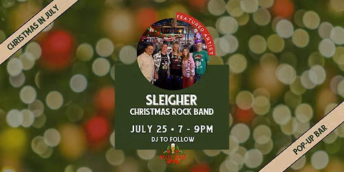 SLEIGHER | LIVE at Holly Jolly Pop-Up Bar at Third Rail!
