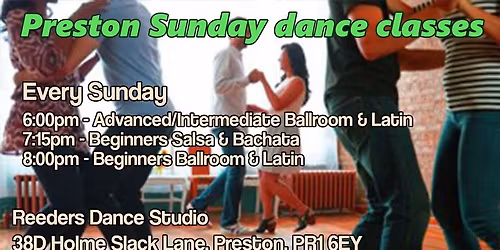 Preston Ballroom, Latin and Salsa dance classes