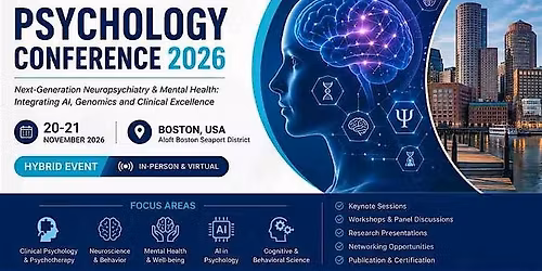 International Psychology Conference 2026 for Mental Health