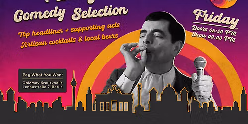 English stand-up: Friday Comedy Selection 04.09.26