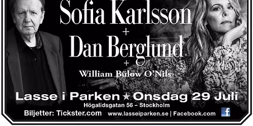 Fred \u00c5kerstr\u00f6m-afton p\u00e5 Lasse i Parken
