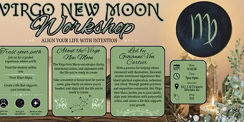 Virgo New Moon Ritual Experience: Align Your Life with Intention
