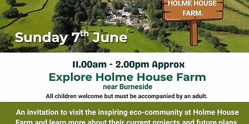 Explore Holme House Farm - Free Family Event