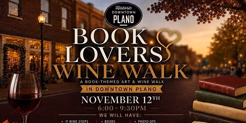Book Lovers Wine Walk