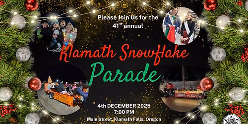 Official Klamath Snowflake Parade