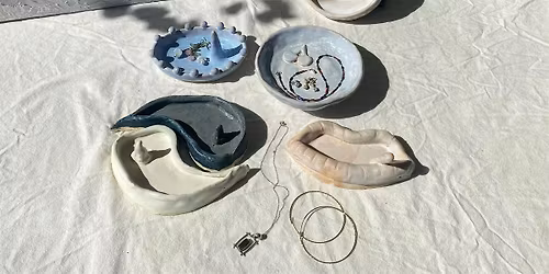 DIY Jewelry Dish Pottery Class - Intro to Ceramics Workshop