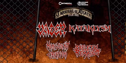 CARNIVAL OF DEATH TOUR 2025
