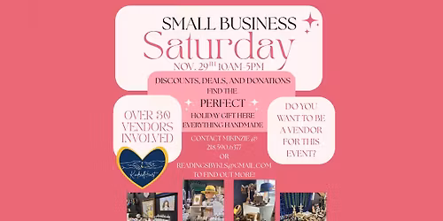 Small Business Saturday at KindredHeart!