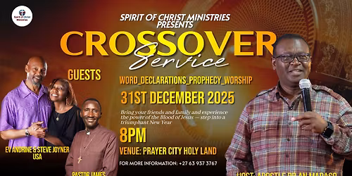Spirit of Christ Ministries Crossover Service