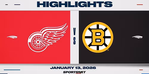 Detroit Red Wings vs. Boston Bruins