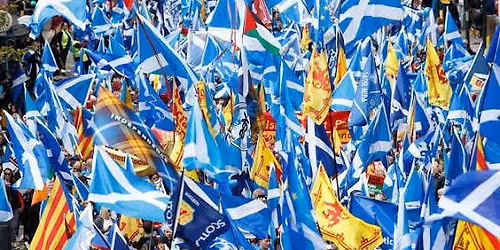 MARCH FOR INDEPENDENCE - GLASGOW