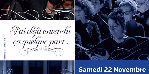 J'ai d\u00e9j\u00e0 entendu \u00e7a quelque part\u2026