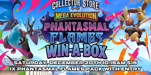 Pokemon TCG: Phantasmal Flames Win-a-Box Event!