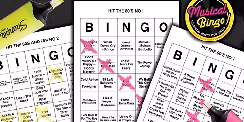 Hit That Hit Musical Bingo presented by DJG Events