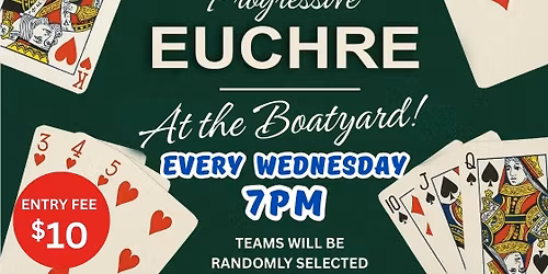Progressive EUCHRE Night!