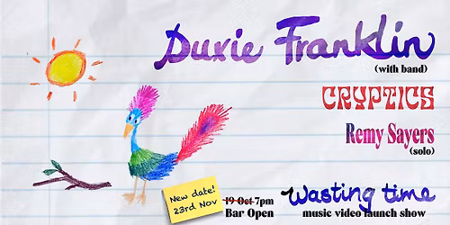 Duxie Franklin at Bar Open - 'Wasting Time' Music Video Launch Show