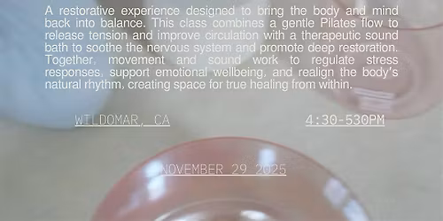 Pilates & Sound Healing