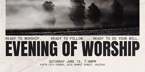 EVENING OF WORSHIP