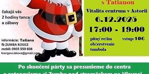 Mikul\u00e1\u0161sko - Viano\u010dn\u00e1 mini Zumba party s Tatianou