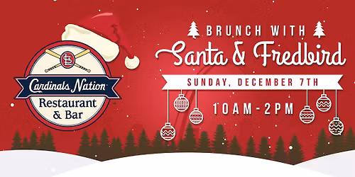 Brunch with Santa... AND FREDBIRD