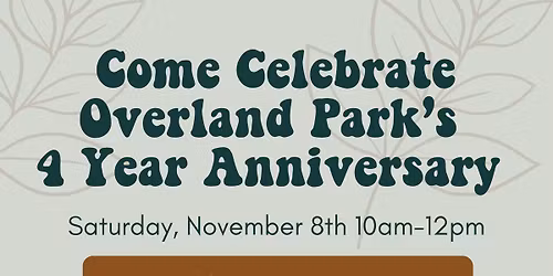4 Year Anniversary at Inspired Play Cafe Overland Park 