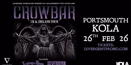 Crowbar at KOLA, Portsmouth