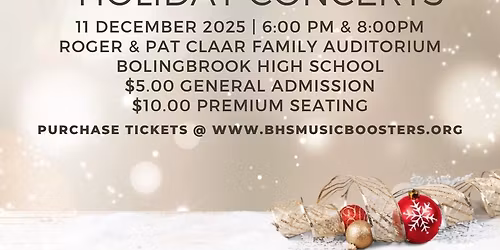 BHS Holiday Concerts