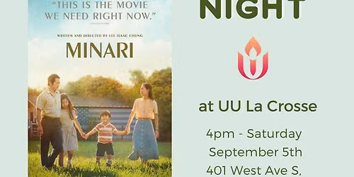 Movie Night at the UU: Minari