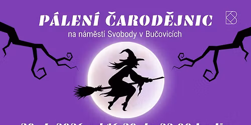 P\u00e1len\u00ed \u010darod\u011bjnic v Bu\u010dovic\u00edch 2026