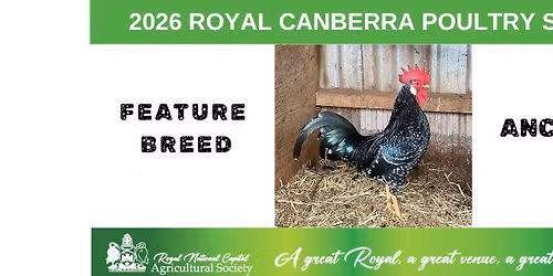 Royal Canberra Poultry Show 2026