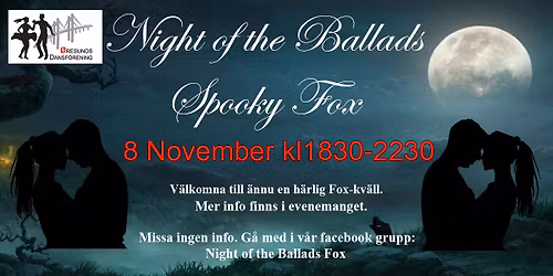 Night of the Ballads Foxkv\u00e4ll
