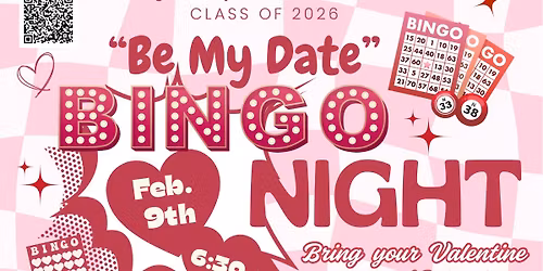 \u201cBe My Date\u201d Bingo Night