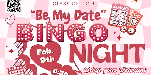 \u201cBe My Date\u201d Bingo Night