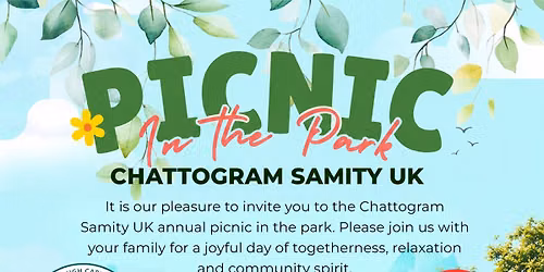 Annual Picnic in the Park 2026 \ud83e\uddfa\ud83c\udfde\ufe0f by Chattogram Samity UK