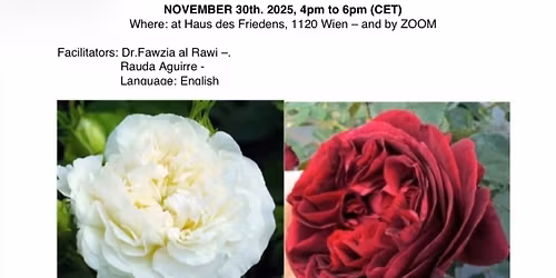 Sufi Healing Workshop \u201aFrom anger to light and beauty\u2018