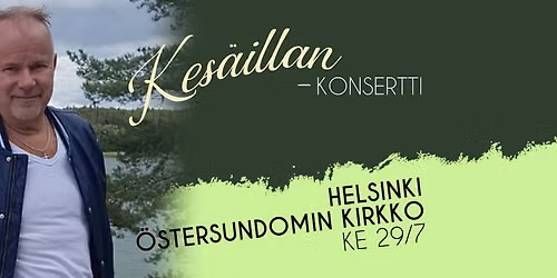 Petri Laaksonen - kes\u00e4illan konsertti