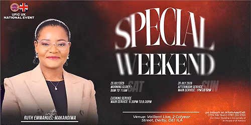 UFIC UK Special Weekend