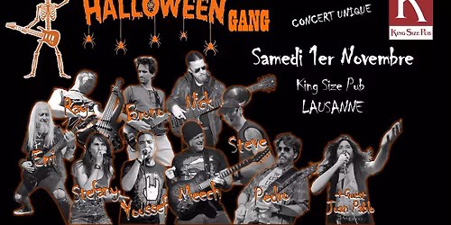 \ud83c\udf83 Halloween Rock Night au King Size Pub ! \ud83d\udc7b