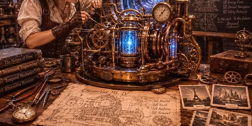 Winter Holiday Camp: Time Travel Steampunk Clay Creations